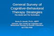 Opa basics of cognitive behavioral therapy