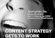 Bath CS Meetup: Content Strategy Gets to Work