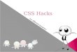 Css hacks for different browsers