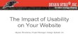 The impact of usability on your website