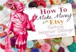 How to Make Money on Etsy Selling Interior Design Services