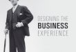 Designing the Business Experience