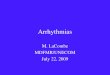 Arrhythmias July 09