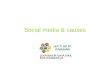 Social media & causes