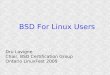 BSD for Linux Users