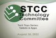 Tech comm presentation 2012 08-16