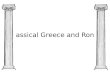 Ancient Greece & Rome