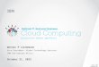 Cloud Computing: Practice Makes Perfect