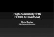High Availability With DRBD & Heartbeat