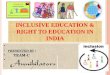 Inclusive education right to education