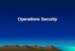 8. operations security