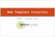 Web Template Favs 2009 V1