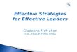 Effective Strategies for Effective Leaders