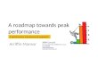 A roadmap towards peak performance