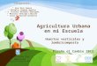 Agricultura Urbana en mi Escuela Huertos verticales y lombricomposta Integrantes: Alan Díaz Zamora Michelle Jiménez Aguilar S. Scarlett Reséndiz Rodríguez