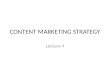 Content marketing-lec4