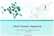 Test chimie organică