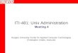 Unix Administration 4