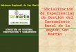 DIRECCIÓN DE VIVIENDA, CONSTRUCCIÓN Y SANEAMIENTO Gobierno Regional de San Martín