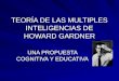 TEORÍA DE LAS MULTIPLES INTELIGENCIAS DE HOWARD GARDNER UNA PROPUESTA COGNITIVA Y EDUCATIVA