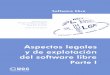 Aspecto Legales y de Explotacion Del Software Libre I