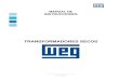 WEG Manual de Instrucciones Transformadores Secos 10000629960 11.10 Manual Espanol