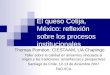 El queso Cotija, México: reflexión sobre los procesos institucionales Thomas Poméon, CIESTAAM, UA Chapingo Taller sobre la calidad en alimentos vinculada
