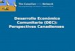 Desarrollo Económico Comunitario (DEC): Perspectivas Canadienses