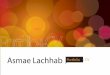 Asmae Lachhab CV + Portfolio