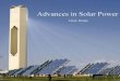 Advances in Solar Power