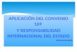 APLICACIÓN DEL CONVENIO 169 Y RESPONSABILIDAD INTERNACIONAL DEL ESTADO Antonia Urrejola 