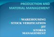 Production and Material Management Ppt