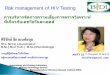 Risk Management of HIV Testing[1]