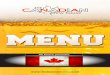 Canadian Brew House - Web Menu