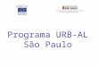 Programa URB-AL São Paulo. Equipo del Proyecto Coordinadoria de la Mujer Coordinadora del Proyecto: Maryluci de Araújo Faria Tecnica Socióloga: Marcia