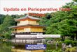Update on Perioperative Fluid Therapy