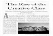 Florida, Richard. the Rise of the Creative Class