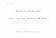 Purcell, Henry - Come Ye Sons of Art