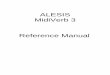 Alesis Midiverb3 Manual