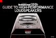 2011 Loudspeakers Buyers Guide