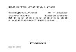 Parts Catalog Canon Mf3220_3240-Pc