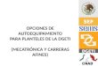 OPCIONES DE AUTOEQUIPAMIENTO PARA PLANTELES DE LA DGETI (MECATRÓNICA Y CARRERAS AFINES)
