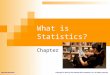 Statistical Techniques in Business and Economics 15e Chap001