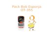 Pack Bob Esponja OT-355. el fenómeno Bob Esponja