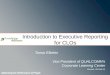 Introduction to Executive Reporting for CLOs Tamar Elkeles Vice President of QUALCOMMs Corporate Learning Center Version: 26-Feb-11