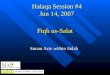 Fiqh us-Salat Sunan Acts within Salah Halaqa Session #4 Jun 14, 2007