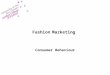 Fashion Marketing Consumer Behaviour. Learning Objectives At the end of this session, you will understand: –The consumer decision making process –The