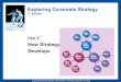 Exploring Corporate Strategy, Seventh Edition, © Pearson Education Ltd 2005 Exploring Corporate Strategy 7 th Edition Part V How Strategy Develops