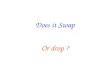 Does it Swap Or drop ?. Main Auxiliaries DROP : Do Does Did SWAP : To be + Ing Have/Has+ Participle Will + Verb Would + Verb