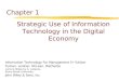 Chapter 1 Information Technology For Management 5 th Edition Turban, Leidner, McLean, Wetherbe Lecture Slides by A. Lekacos, Stony Brook University John